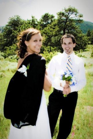 wedding, anniversary, elope, Rocky Mountain National Park, Colorado, hiking, outdoor wedding, Bear Lake
